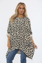 ZIP DETAIL LEOPARD SWAET (15361045528960)