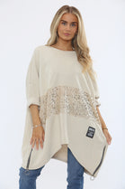 DETAIL SEQUIN ZIP SWEAT (15357144695168)