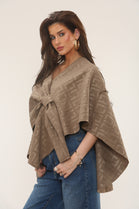 LOGO TEXTURED CAPE (15302298435968)