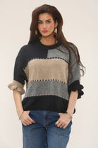 PATCH KNIT FRILL TOP (15302514147712)