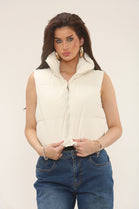 PADDED PUFFA WAIST COAT (15310184841600)