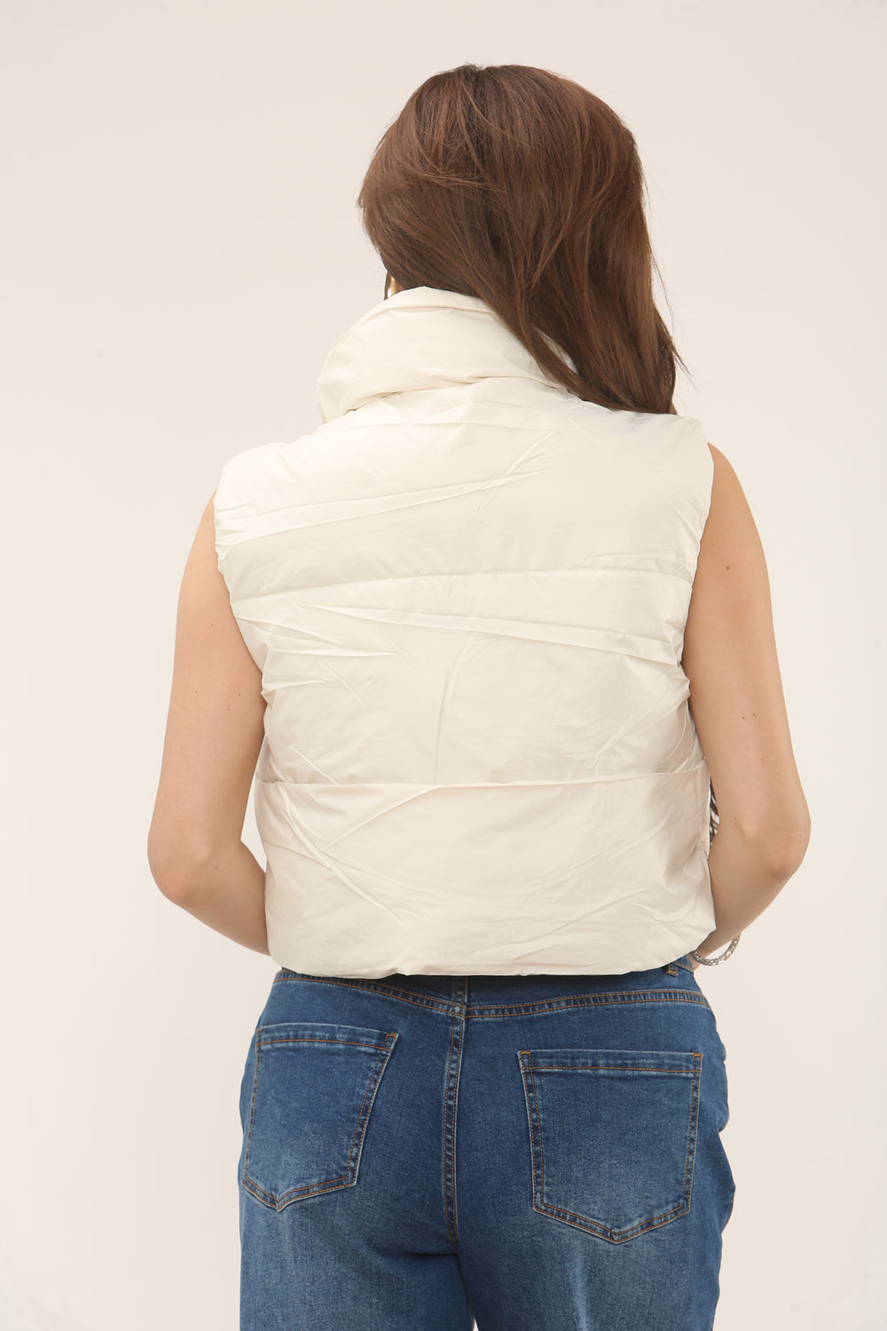 PADDED PUFFA WAIST COAT (15310184841600)