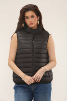 ZIP SIDE POCKET PUFFA JACKET (15310196703616)