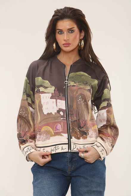 AMALFI SOFT FEEL BOMBER JACKET (15302676840832)