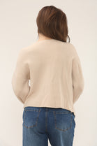 PUFF SLEEVE GOLD BUTTON TOP (15302501171584)