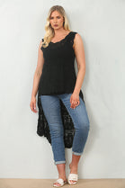 PAISLEY CROCHET HIGH LOW VEST (15135102337408)