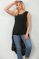 PAISLEY CROCHET HIGH LOW VEST (15135102337408)