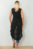 PAISLEY CROCHET HIGH LOW VEST (15135102337408)