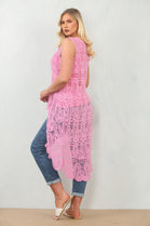 PAISLEY CROCHET HIGH LOW VEST (15135102730624)