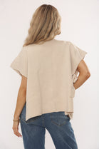 GOLD BUTTON SIDE TIE TANK TOP (15343620718976)