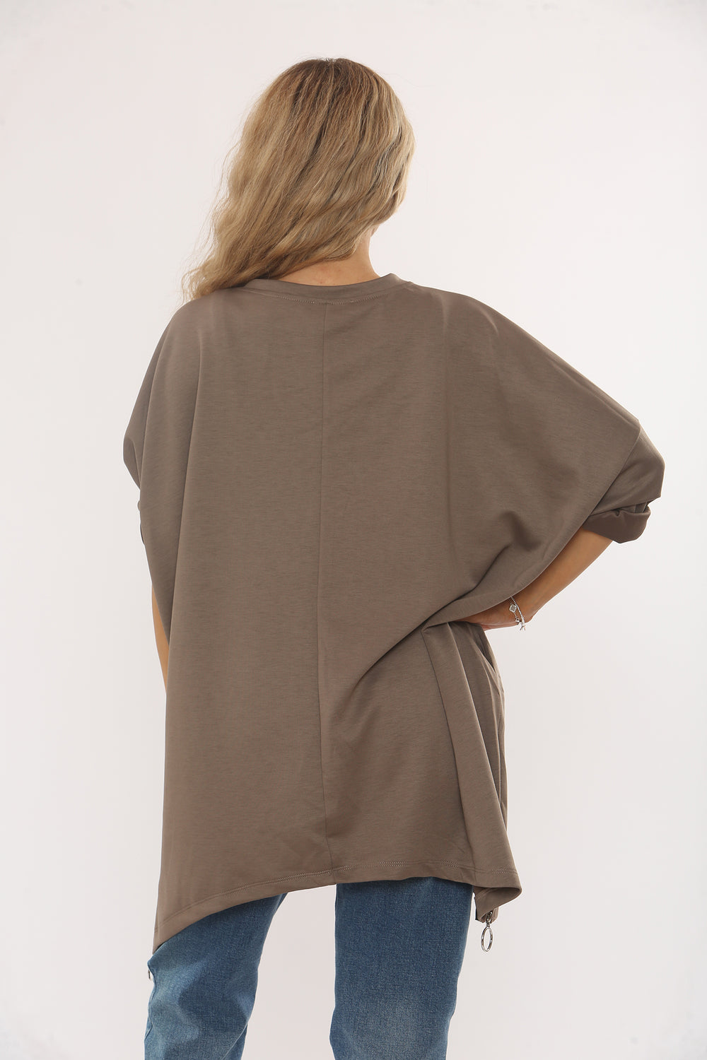 RUFFLE STAR ZIP SWEAT TOP (15347145179520) (15358077960576)