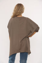 RUFFLE STAR ZIP SWEAT TOP (15347145179520) (15358077960576)