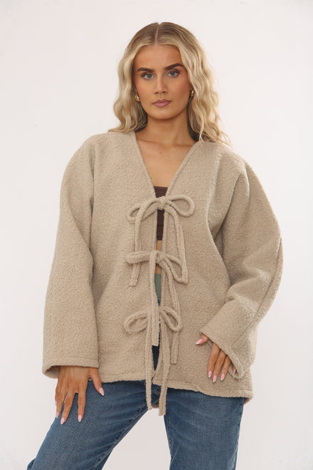 BOW KNITTED JACKET (15343668855168)