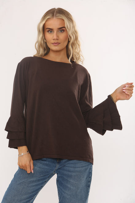 RARA SLEEVE PLAIN JUMPER (15347211370880)