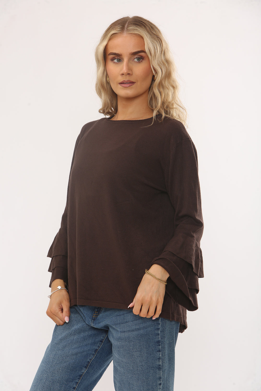RARA SLEEVE PLAIN JUMPER (15347211370880)