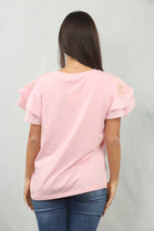 FRILL SLEEVE T-SHIRT (15137368768896)