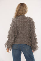 GOLD BUTTON FRINGE CARDIGAN (15343640281472)