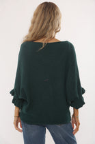 FRILL SLEEVE JUMPER (15332442669440) (15348270727552)