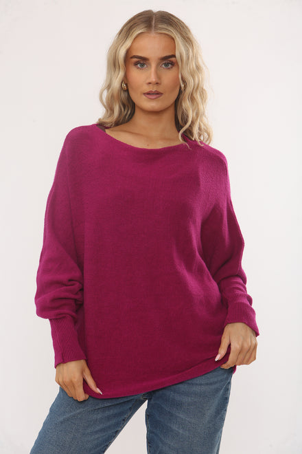 ALEXA BATWING OVERSIZED JUMPER (15342501101952) (15345924211072)
