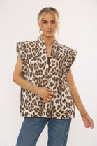 GRAFFITI BACK LEOPARD WAIST COAT (15343719350656)