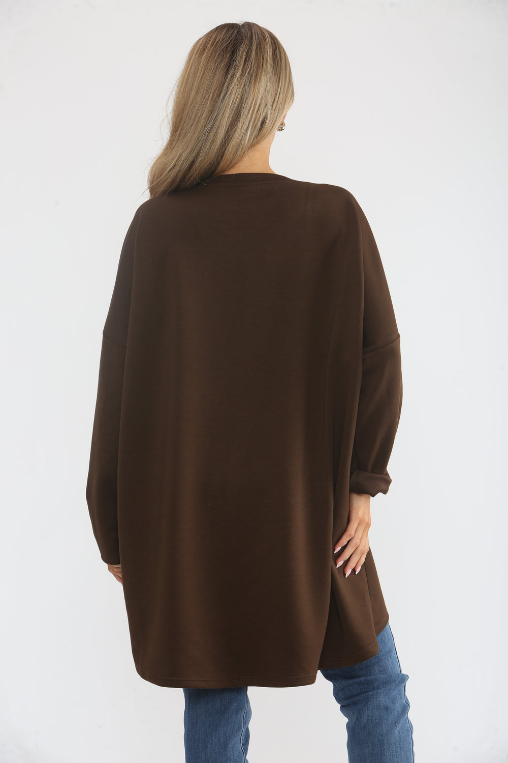 SEQUIN BOW SEWATSHIRT