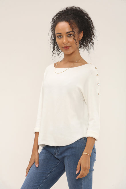 Sleeve button detail top (15258684227968)