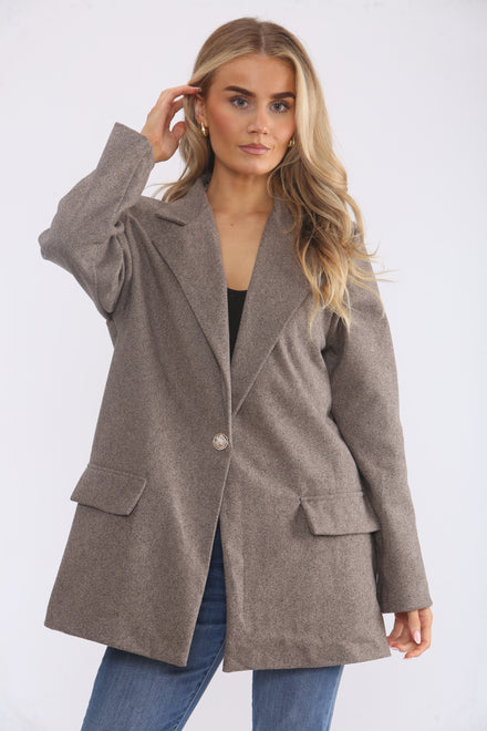 TWEED BLEND BLAZER