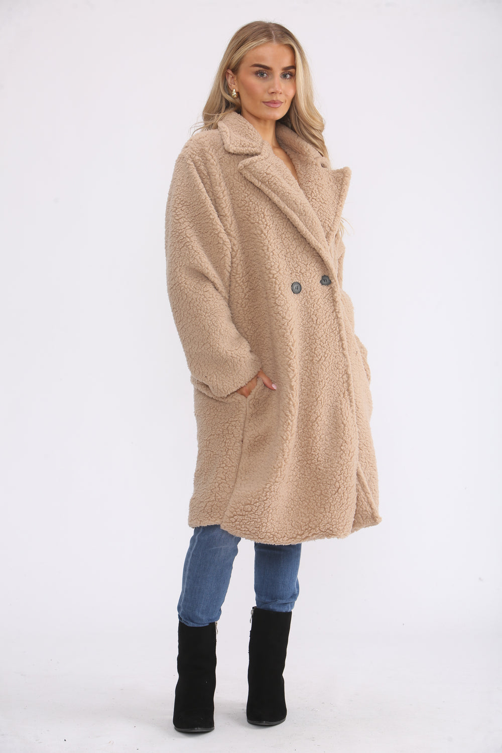 OVERSIZED TEDDY COAT