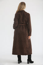 BOUCLE BELTED  COAT