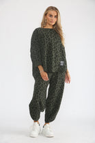 LEOPARD PRINT CO-ORD SET