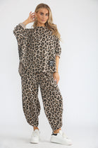 LEOPARD PRINT CO-ORD SET