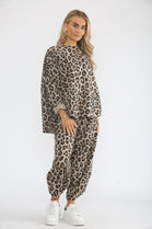 LEOPARD PRINT CO-ORD SET