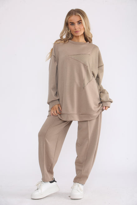 EMBELLISHED  STAR LOUNGE SET