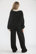 GLITTER 2TONE  BUTTON CO-ORD SET