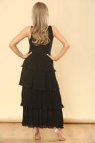 RIBVEST RUFFLE DRESS (15160035082624)