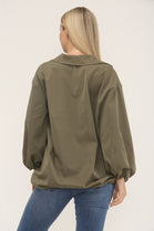 Zip detail jacket (15266227192192) (15340412436864)