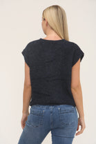 Flower button knit Jumper (15266309210496) (15307899765120)
