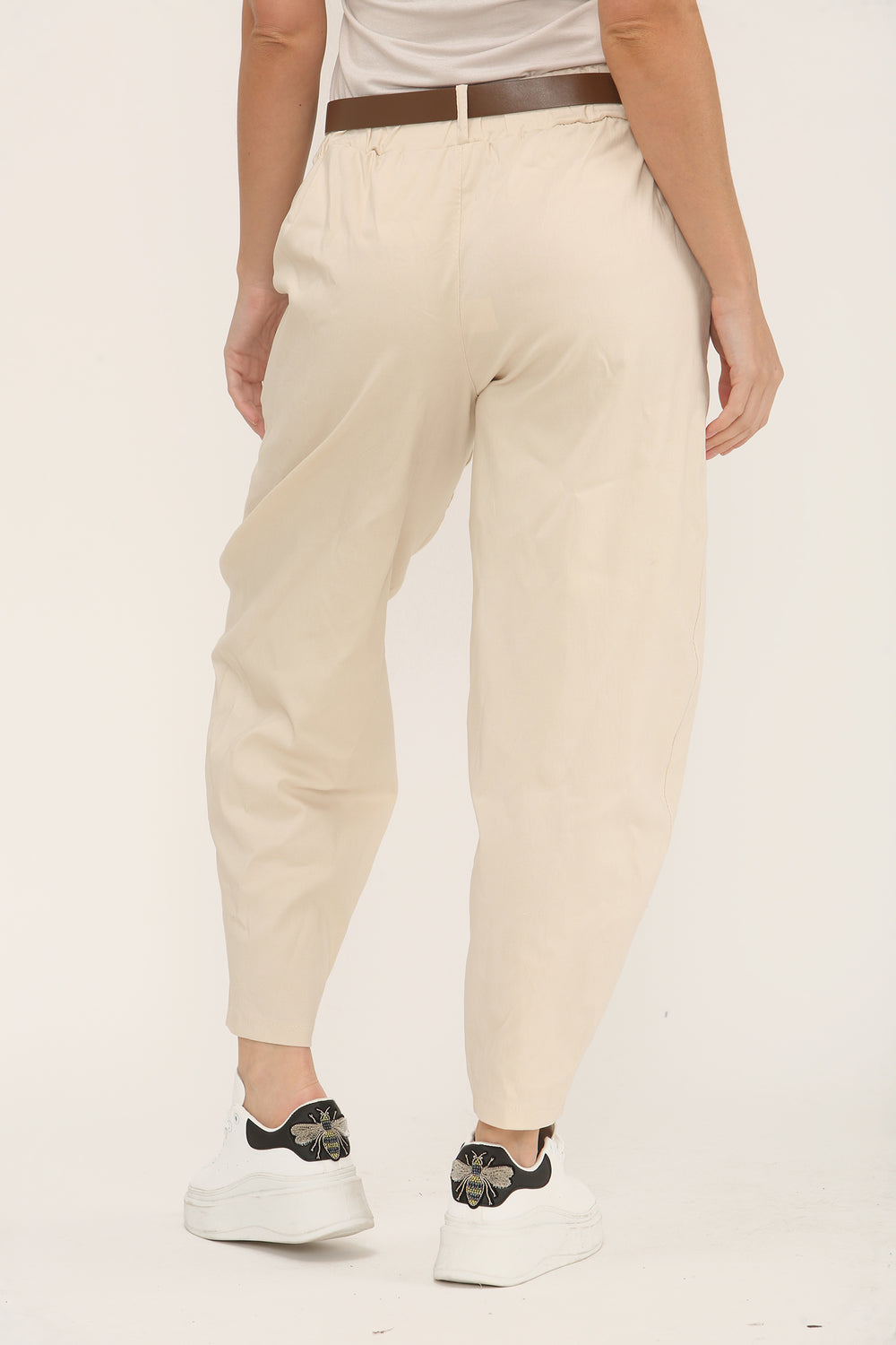 Belted Carrot fit Trouser (15266315960704) (15293636084096)