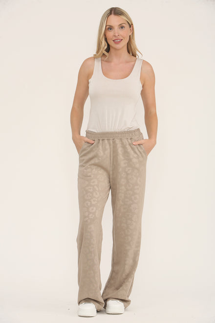 Leopard Print Joggers (15266357936512)