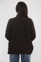 PATTERN HIGH NECK JUMPER