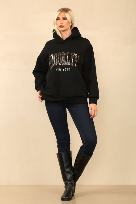 BLAKE LEOPARD SLOGAN HOODIE (8758722527480)
