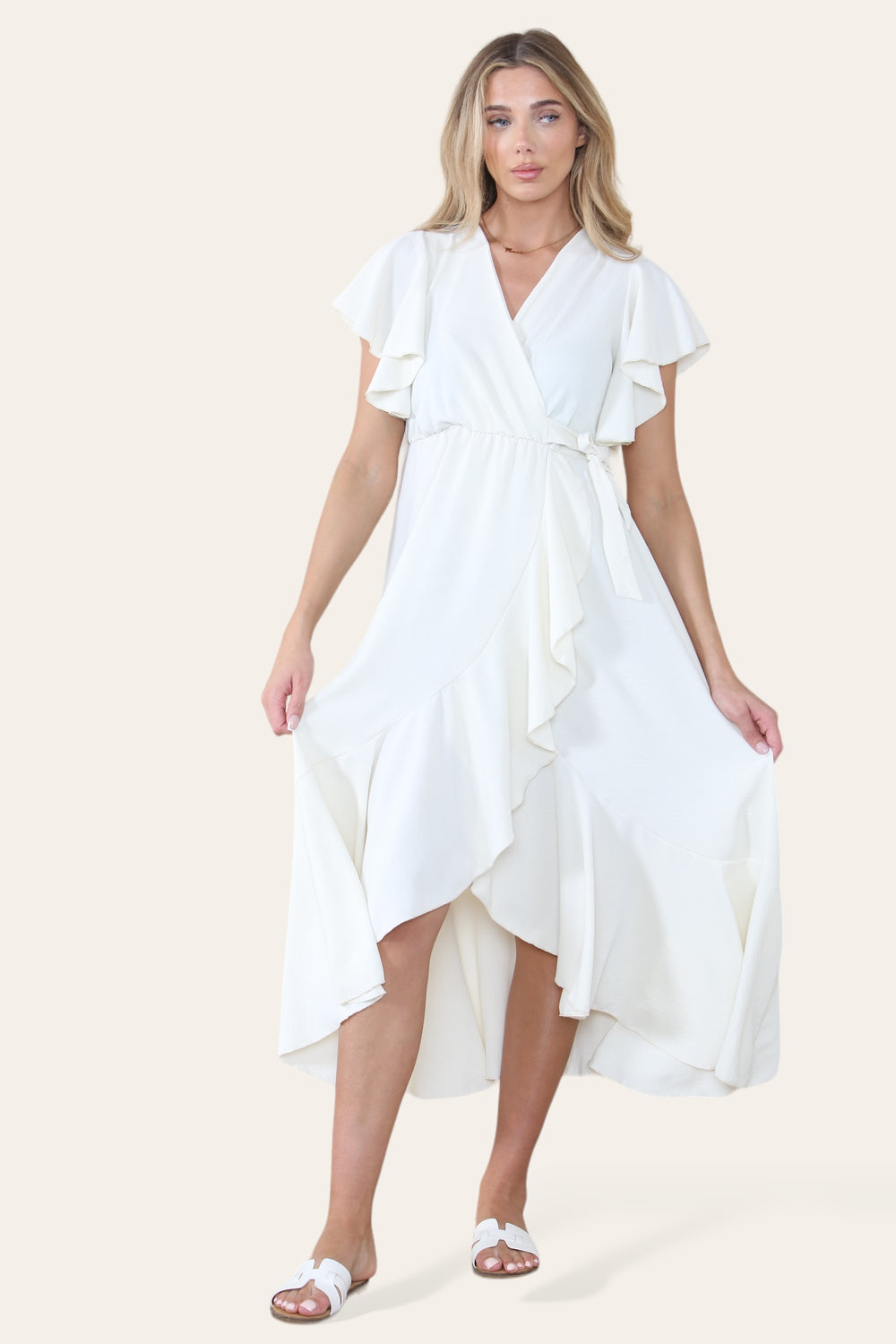 CARA RUFFLE TIEUP MAXI (8483405594872)