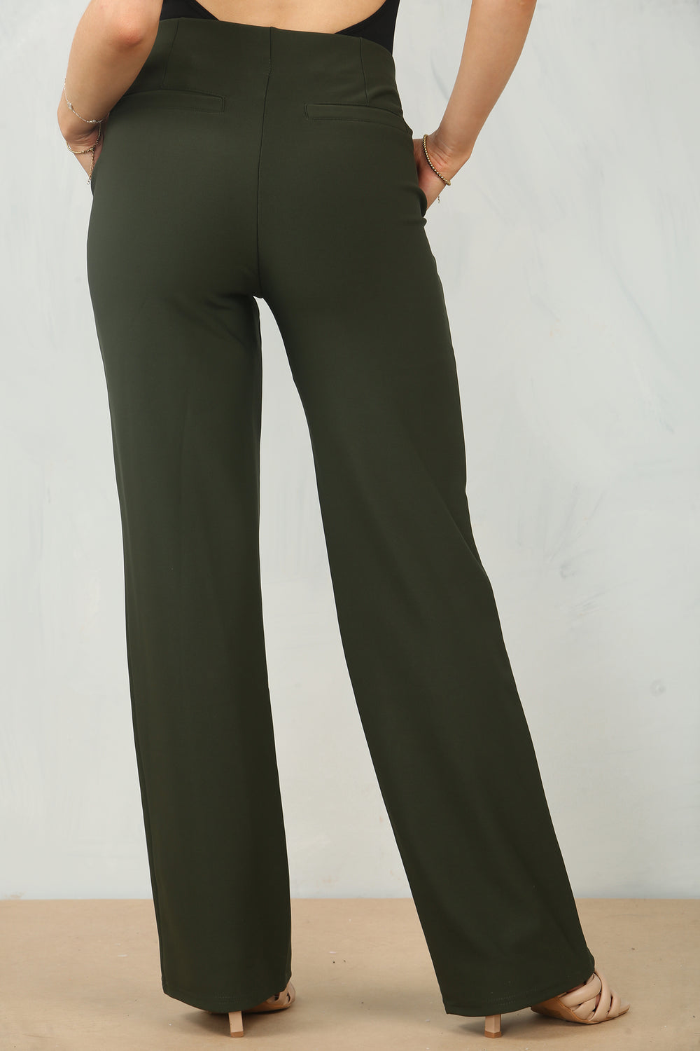 KELLY SCUBA FLARE TROUSERS (15098805584256)