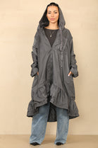 ELLA PEPPLUM DETAIL RAIN COAT (8785561714936) (15237488411008)