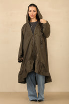ELLA PEPPLUM DETAIL RAIN COAT (8785562632440)