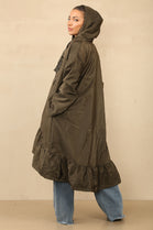 ELLA PEPPLUM DETAIL RAIN COAT (8785562632440)