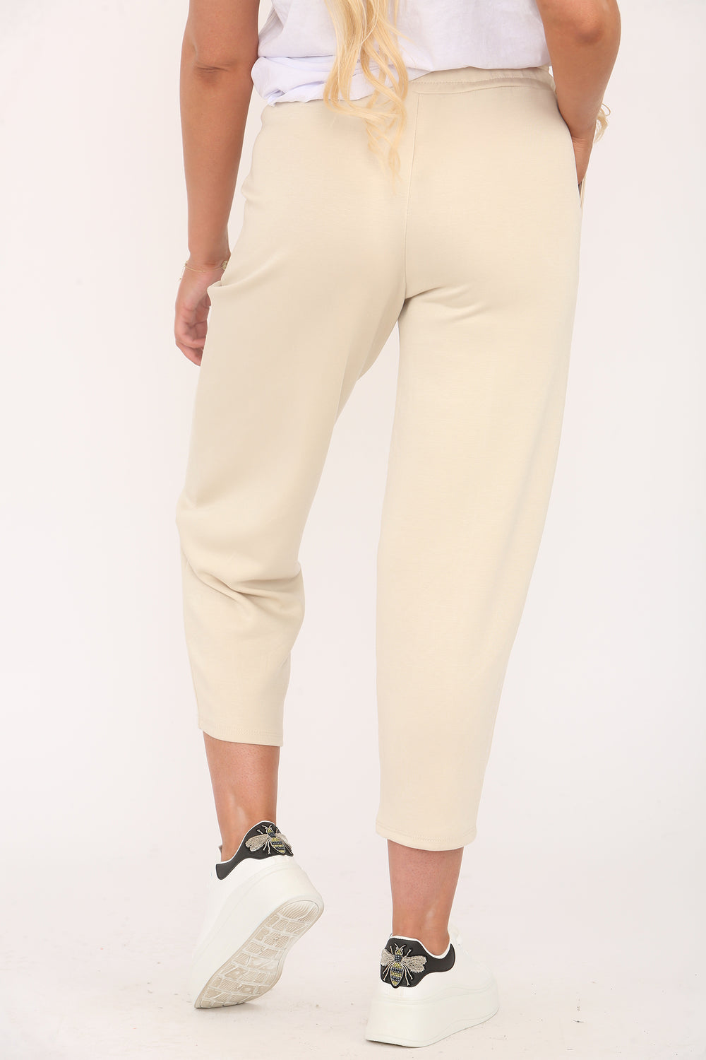 PLUS SIZE CARROT SEAM JOGGERS (15357001564544)