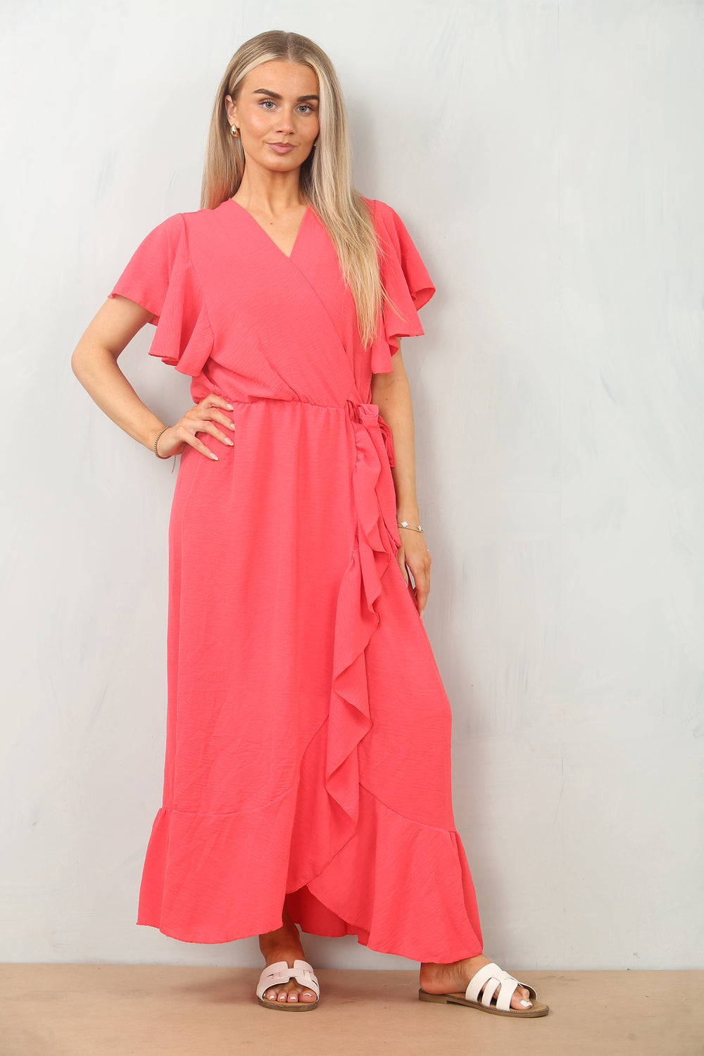 CARA RUFFLE TIEUP MAXI (15138788835712)