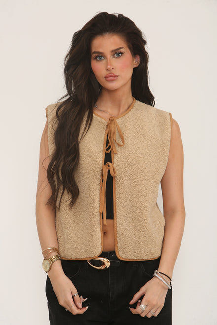TEDDY BOW WAIST COAT (15318637347200)