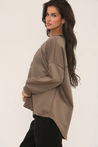 BROOKLYN SLOGAN 3D SWEAT TOP (15313548870016)